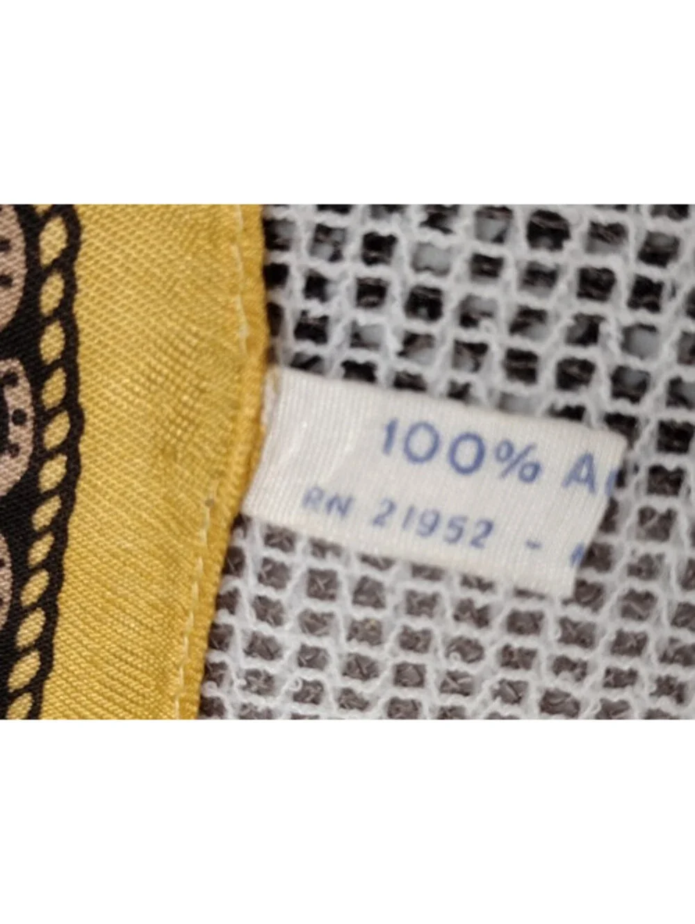 Vintage 1960s Carriages Scarf Lilly D'or Dandy Mustard Victorian Acetate ITALY